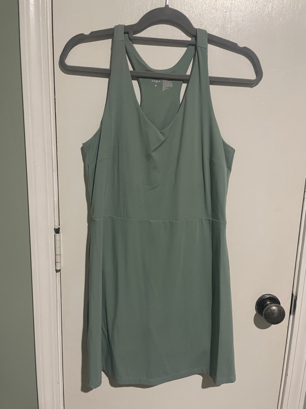 Women’s Sage Green Racerback Dress